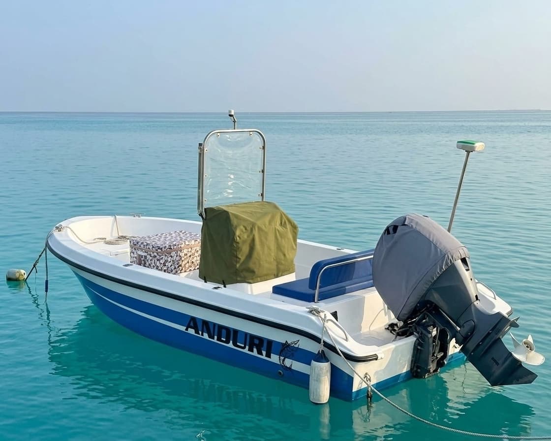 Custom Fiberglass Fishing Boat For Rent